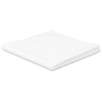 Panos Brancos Microfibra Tricot FIRST 38x38cm ( Emb 10pcs)