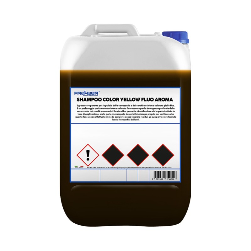 SHAMPOO COLOR YELLOW FLUO AROMA KG5 | Bestquimica II