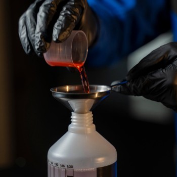 Frasco Graduado Azul