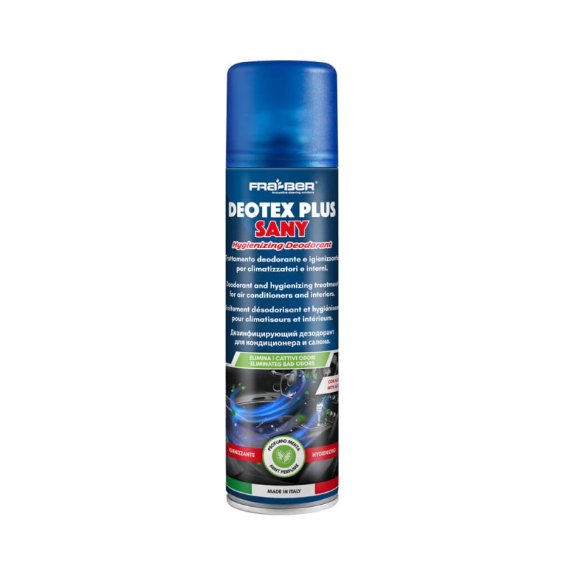 Deotex Plus Sany 250 ml - Aerossol Higienizante* para Automóveis