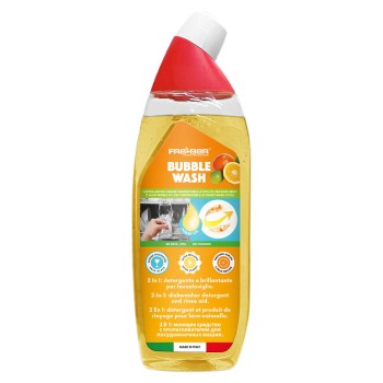 Bubble Wash Gel 750 ml - Detergente com Abrilhantador para Máquinas de Lavar Louça