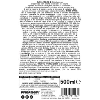 Bubble Rinse 500 ml - Abrilhantador para Máquinas de Lavar Louça
