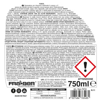 Forte 750 ml - Desengordurador Potente para Cozinha e Forno