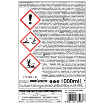 Forte Sany 1 L - Desengordurador Higienizante** para Cozinha e Aço
