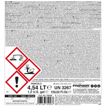 Forte Sany 1 L - Desengordurador Higienizante** para Cozinha e Aço