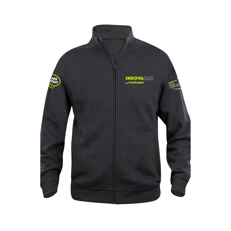 Official Innovacar Black Long Zip Sweatshirt - XL