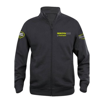 Official Innovacar Black Long Zip Sweatshirt - M