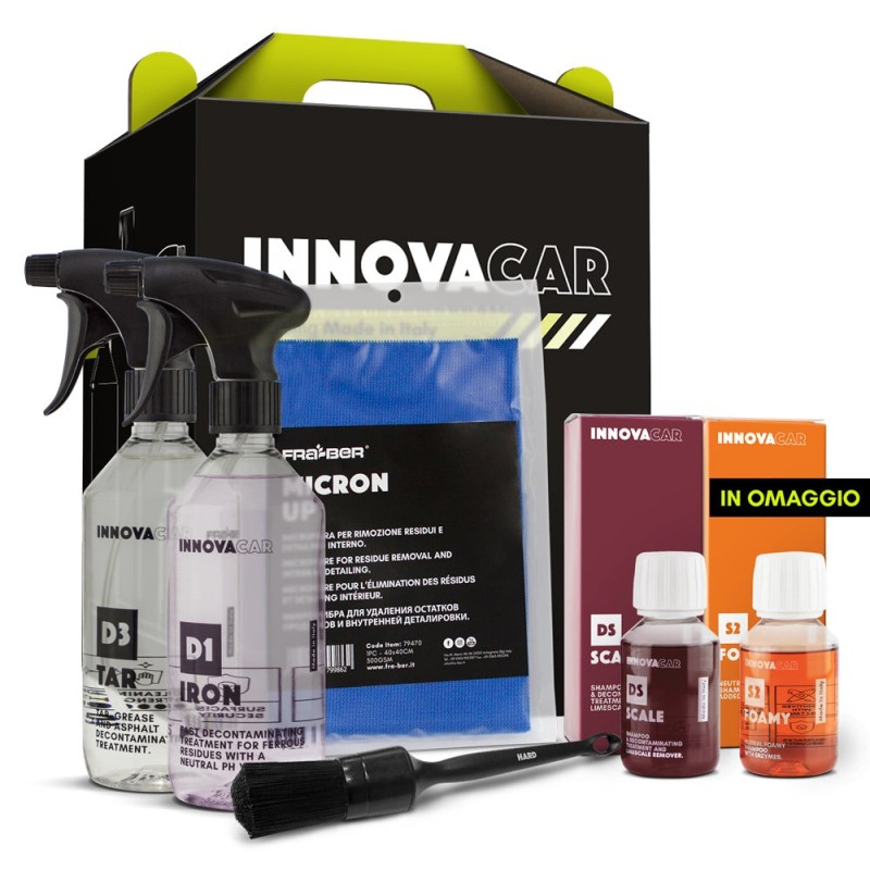 KIT DECONTAMINAZIONE CHIMICA AUTO