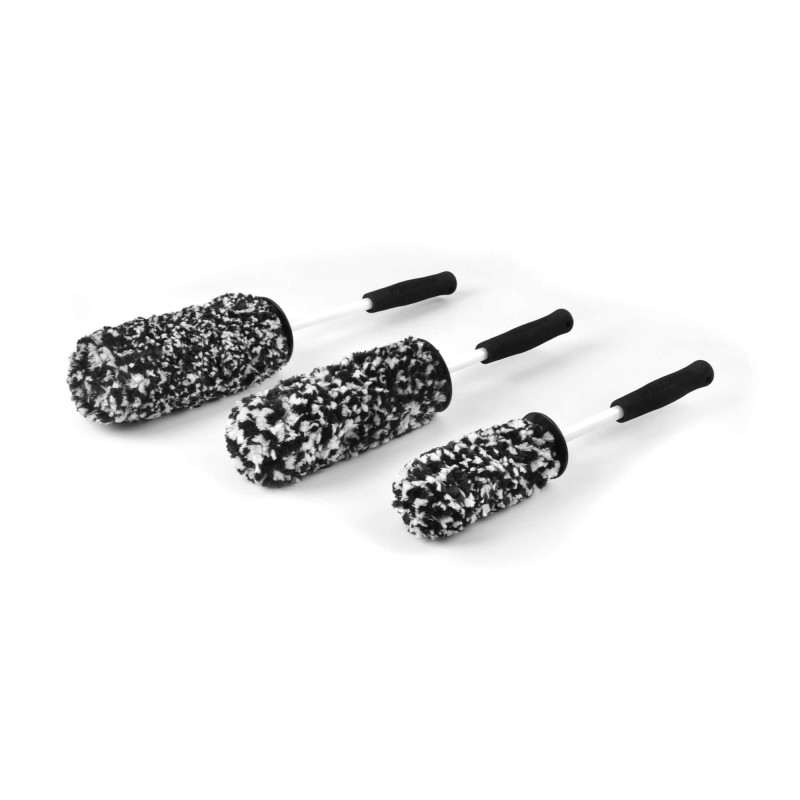 Microfiber Wheel Brush 3-Piece Kit