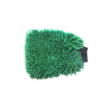 Micro Chenille Wash Mitt – Green