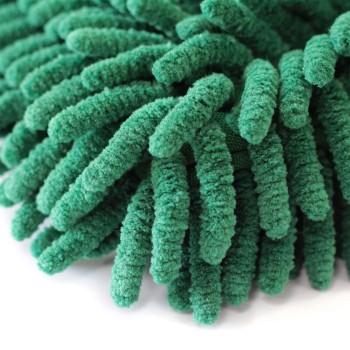 Micro Chenille Wash Mitt – Green