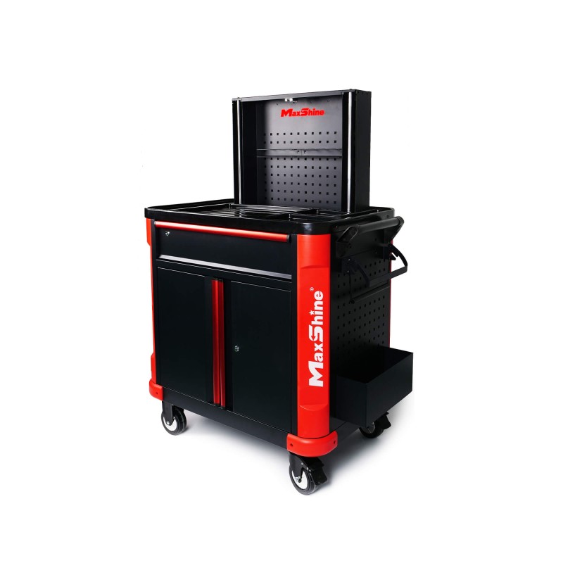 Garage Premium Detailing Cart with power strip