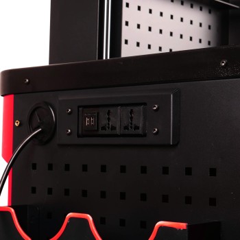 Garage Premium Detailing Cart with power strip