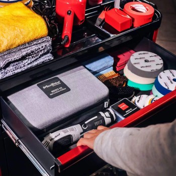 Garage Premium Detailing Cart with power strip