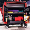 Garage Premium Detailing Cart with power strip