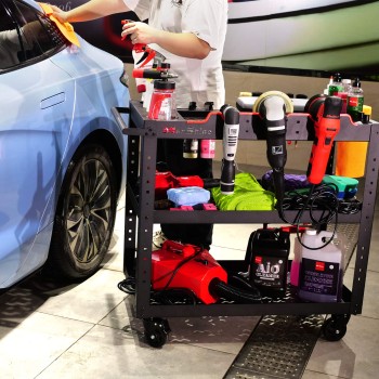 Premium Steel Detailing Rolling Trolley