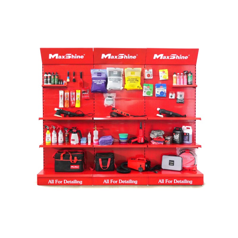 Car Detailing Organization Display Stand Wall Panels