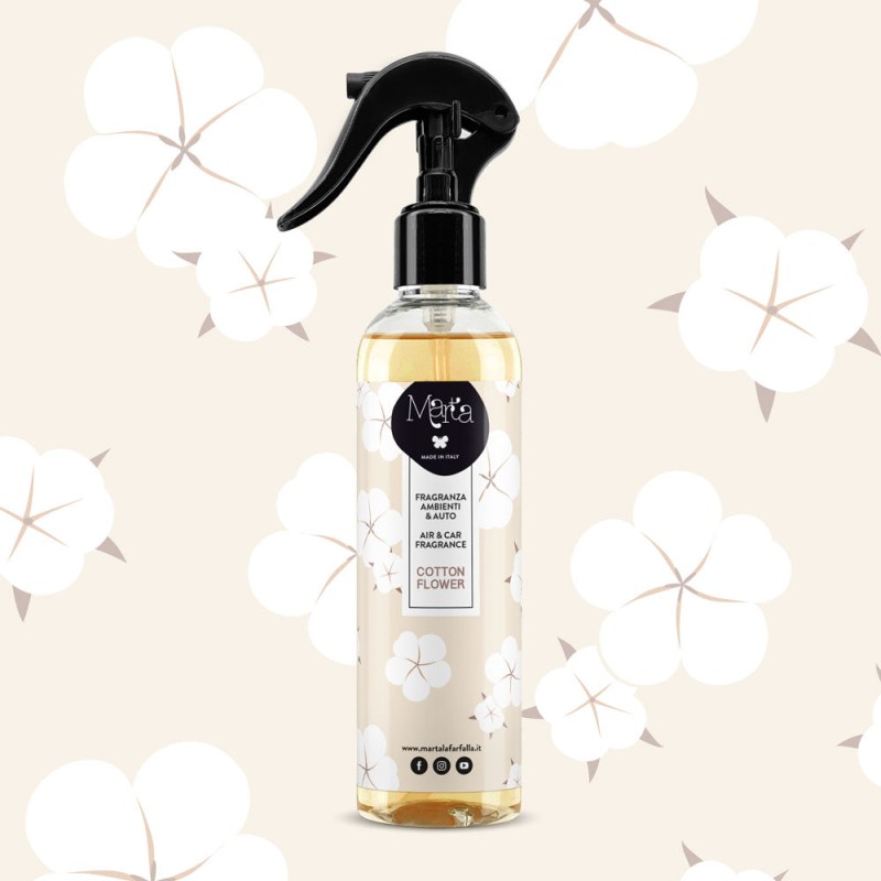 Marta Spray Cotton Flower